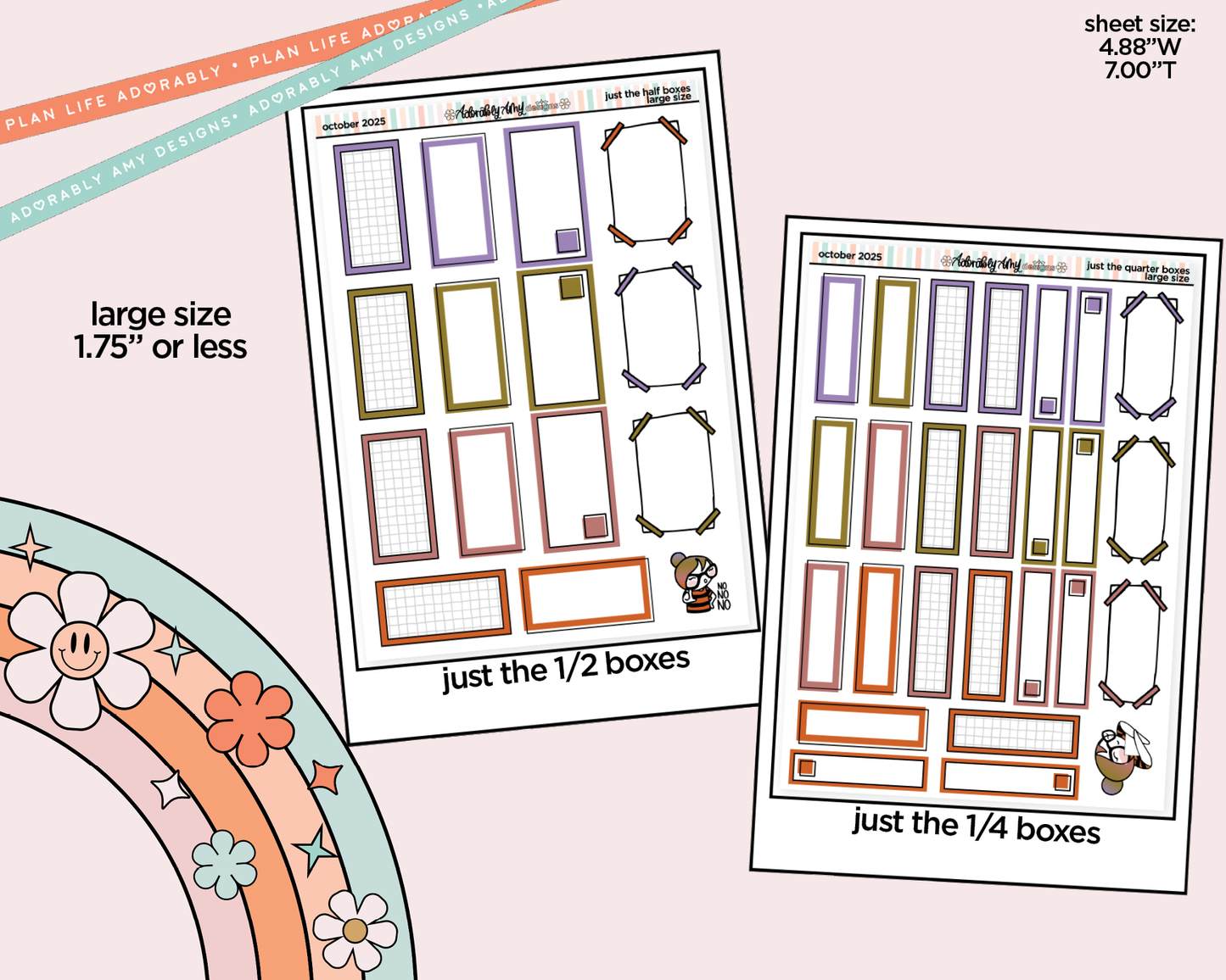 October 2025 Mix & Match Functional Sheets Limited Edition (3 sizes)