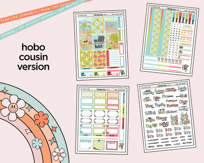 Hobonichi Cousin Weekly On Cruise Mode Planner Sticker Kit for Hobo Cousin or Similar Planners