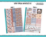 Hobonichi Cousin Monthly Pick Your Month Once Upon a Time Fall Reading Fairytale Themed Planner Sticker Kit for Hobo Cousin or Similar Planners
