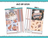 Daily Duo Once Upon a Time Fall Reading Fantasy Themed Weekly Planner Sticker Kit for Daily Duo Planner