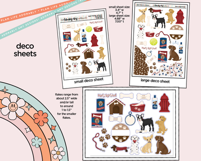 Best Friends are Ones with Paws Weekly Kit Deco Pages - All Sizes
