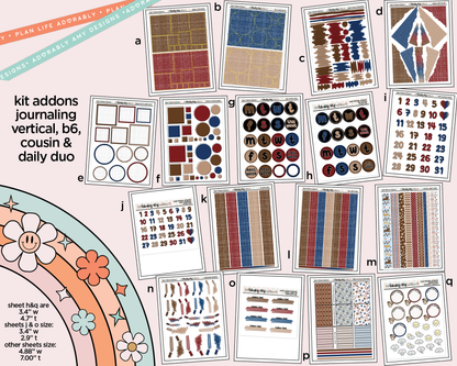 Best Friends are Ones with Paws Weekly Kit Addons - All Sizes - Strips, Smears and More!