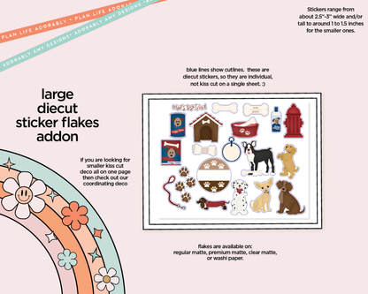 Journaling and Daily Planning Best Friends are Ones with Paws Planner Sticker Kit