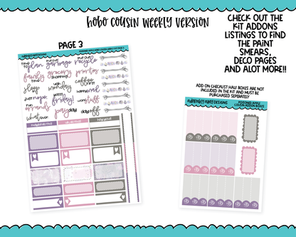 Hobonichi Cousin Weekly Poisoned Apple Evil Queen Themed Planner Sticker Kit for Hobo Cousin or Similar Planners