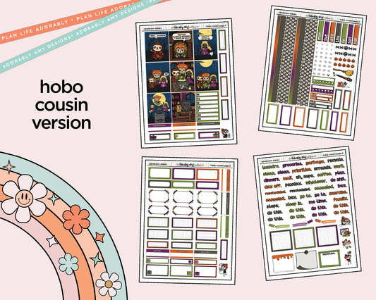Hobonichi Cousin Weekly Sanderson Sisters Planner Sticker Kit for Hobo Cousin or Similar Planners