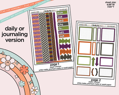 Journaling and Daily Planning Sanderson Sisters Planner Sticker Kit