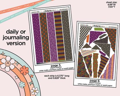 Journaling and Daily Planning Sanderson Sisters Planner Sticker Kit