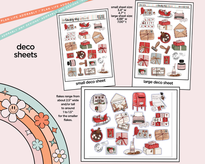 Dear Santa Weekly Kit Deco Pages - All Sizes