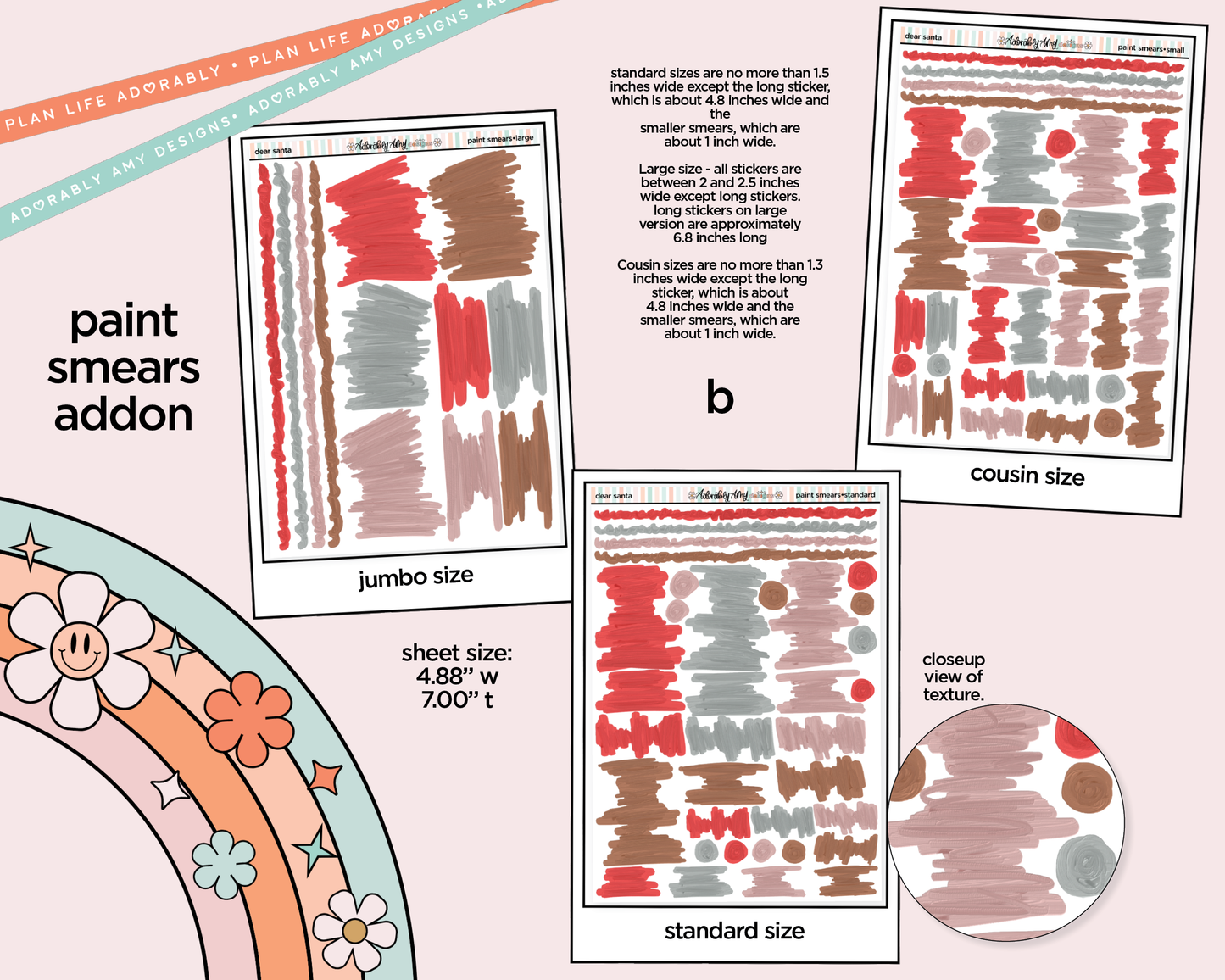 Dear Santa Weekly Kit Addons - All Sizes - Strips, Smears and More!