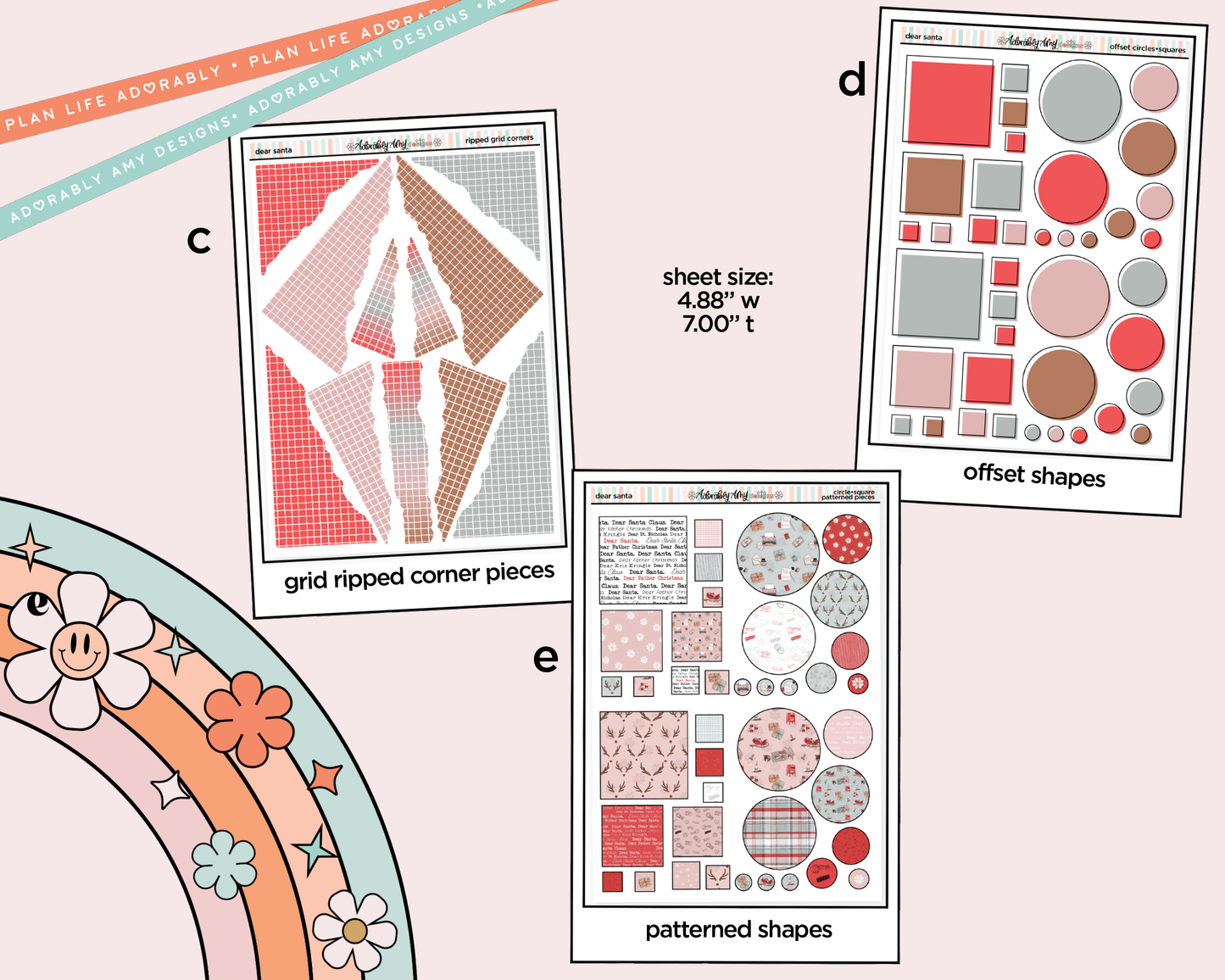 Dear Santa Weekly Kit Addons - All Sizes - Strips, Smears and More!