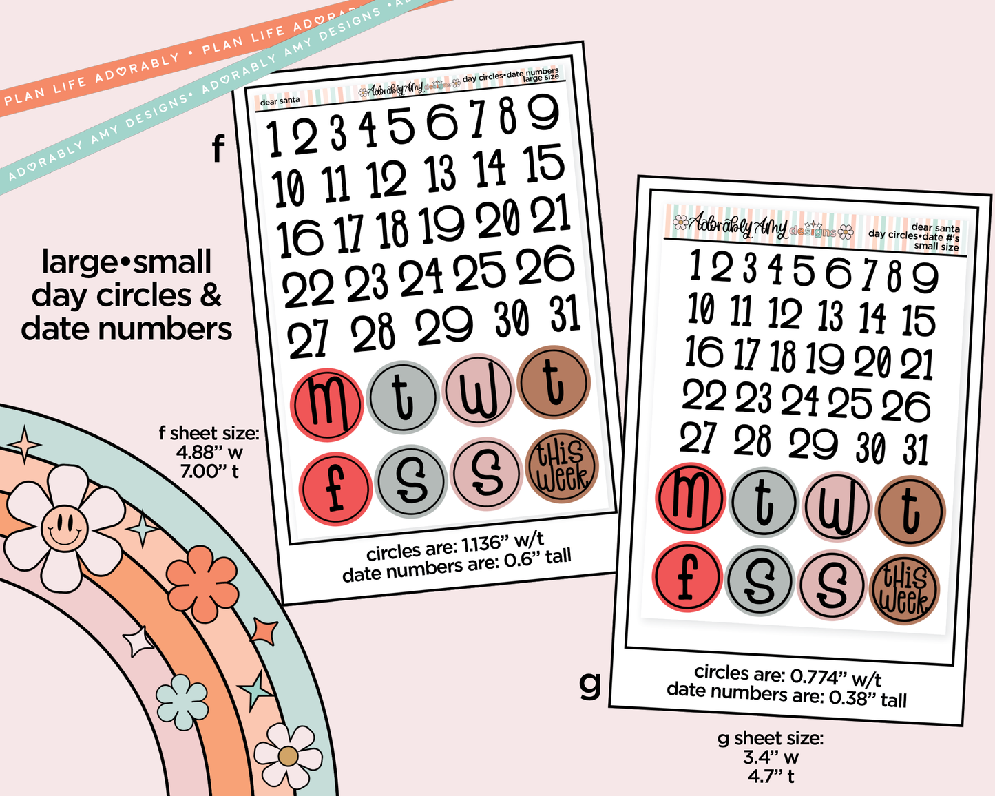 Dear Santa Weekly Kit Addons - All Sizes - Strips, Smears and More!