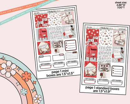 Vertical Dear Santa Kit for Vertical Standard Size Planners or Insert