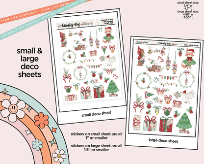 Season of Joy Weekly Kit Deco Pages - All Sizes