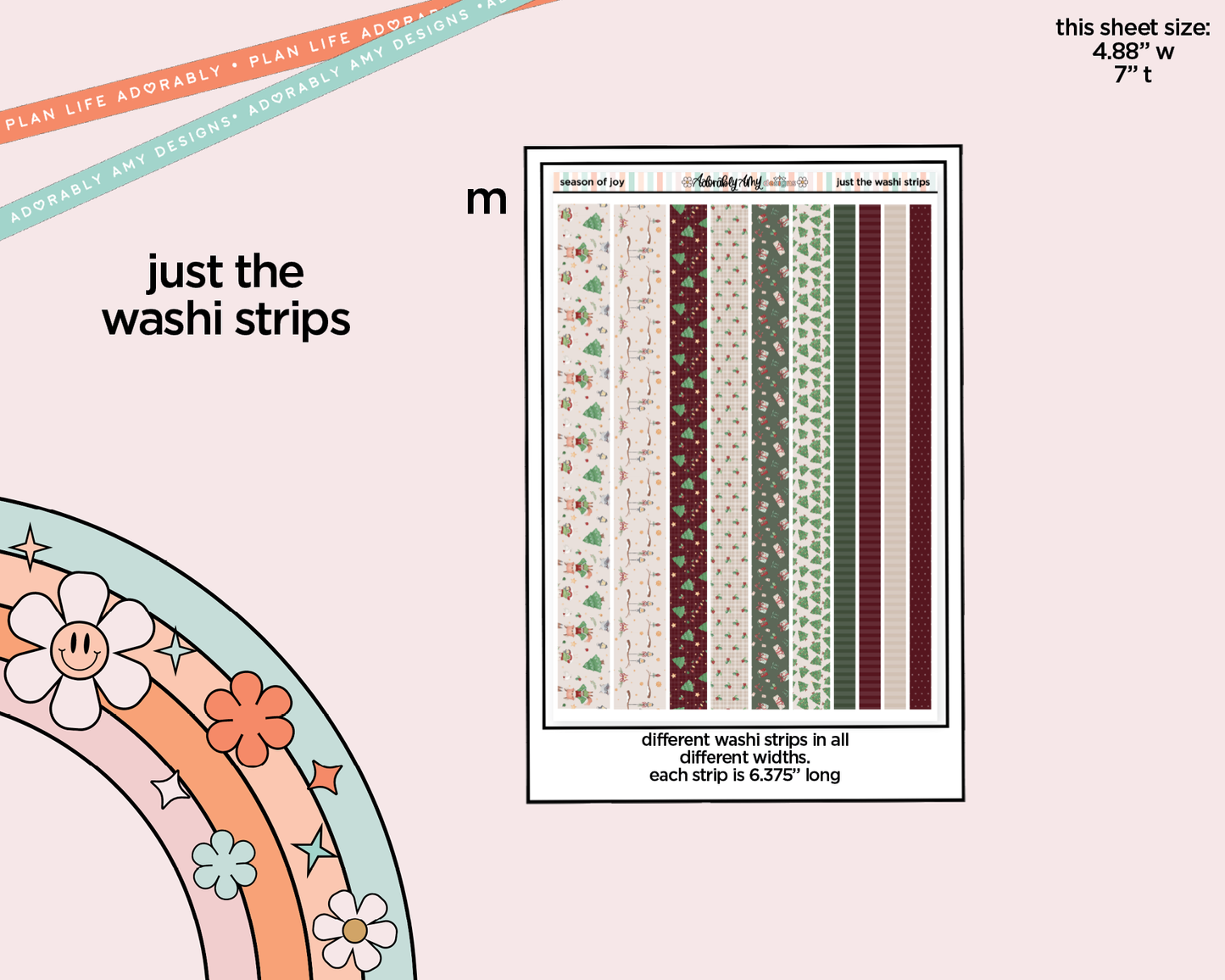 Season of Joy Weekly Kit Addons - All Sizes - Strips, Smears and More!