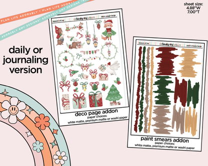 Journaling and Daily Planning Season of Joy Planner Sticker Kit