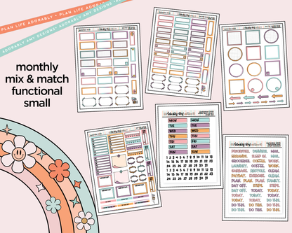 September 2025 Mix & Match Functional Sheets Limited Edition (3 sizes)