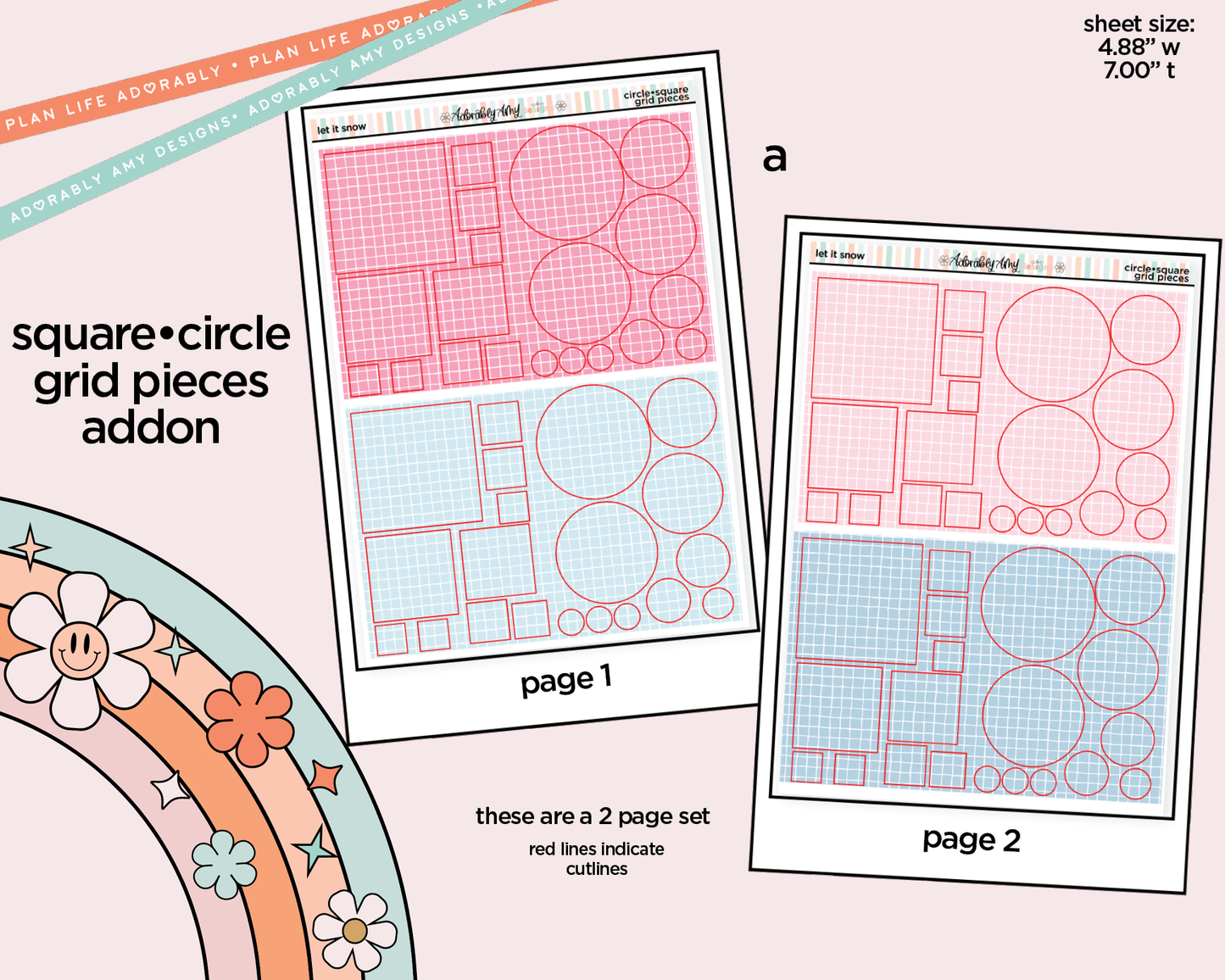 Let it Snow Weekly Kit Addons - All Sizes - Strips, Smears and More!