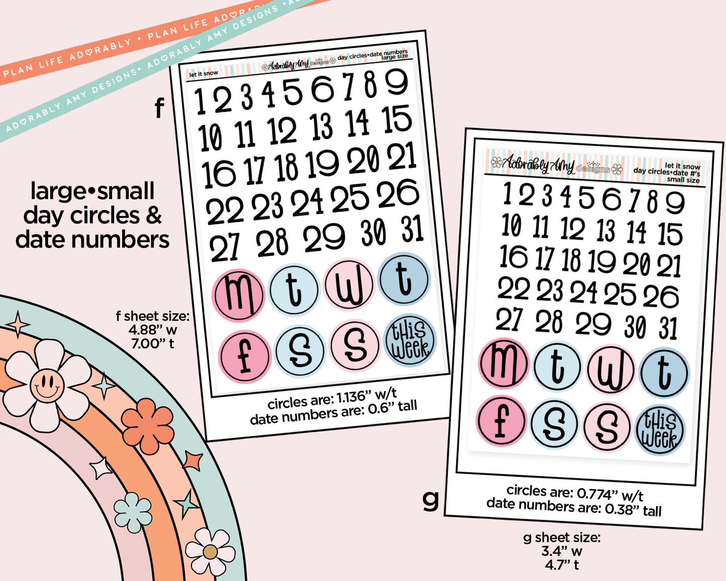 Let it Snow Weekly Kit Addons - All Sizes - Strips, Smears and More!