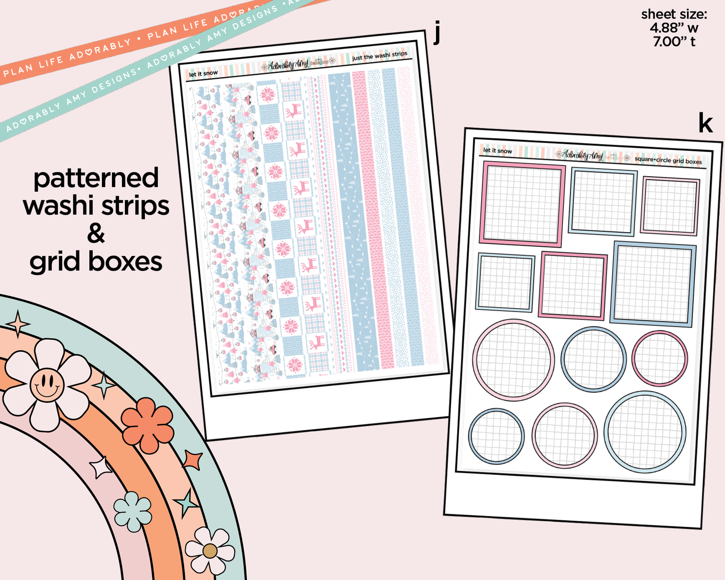 Let it Snow Weekly Kit Addons - All Sizes - Strips, Smears and More!