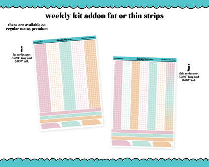 Spring Garden Weekly Kit Addons - All Sizes - Deco, Smears and More!