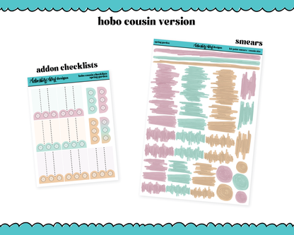 Hobonichi Cousin Weekly Spring Garden Planner Sticker Kit for Hobo Cousin or Similar Planners