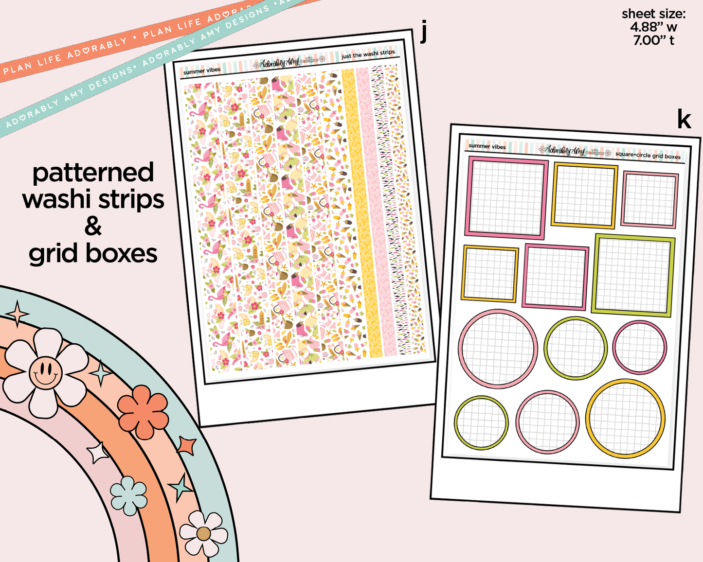 Summer Vibes Weekly Kit Addons - All Sizes - Strips, Smears and More!