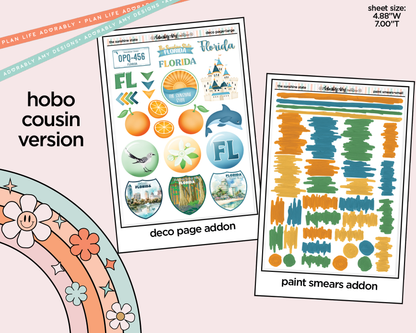 Hobonichi Cousin Weekly Sunshine State Planner Sticker Kit for Hobo Cousin or Similar Planners