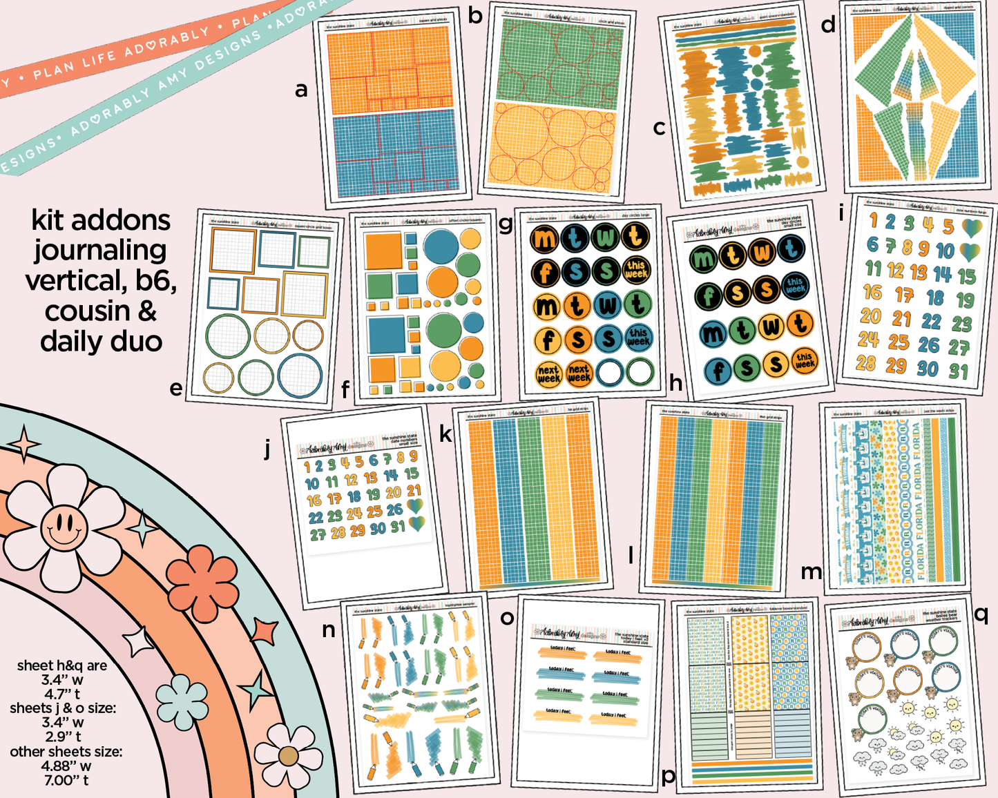 Sunshine State Weekly Kit Addons - All Sizes - Strips, Smears and More!