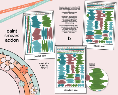 States Collection - California Dreams are Made of Sunshine Weekly Kit Addons - All Sizes - Strips, Smears and More!
