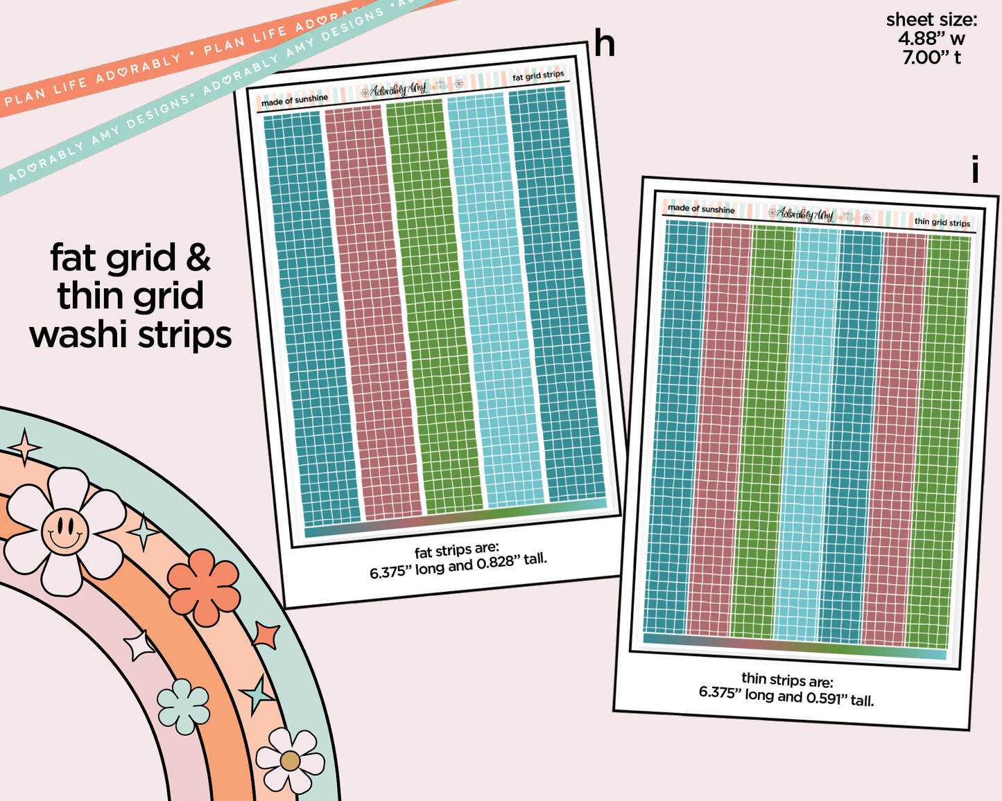 States Collection - California Dreams are Made of Sunshine Weekly Kit Addons - All Sizes - Strips, Smears and More!