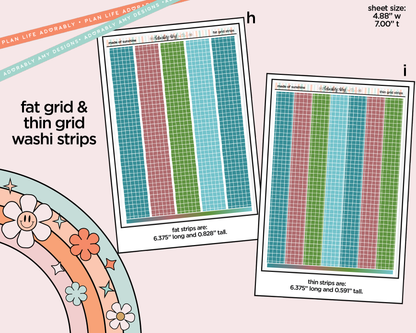 States Collection - California Dreams are Made of Sunshine Weekly Kit Addons - All Sizes - Strips, Smears and More!