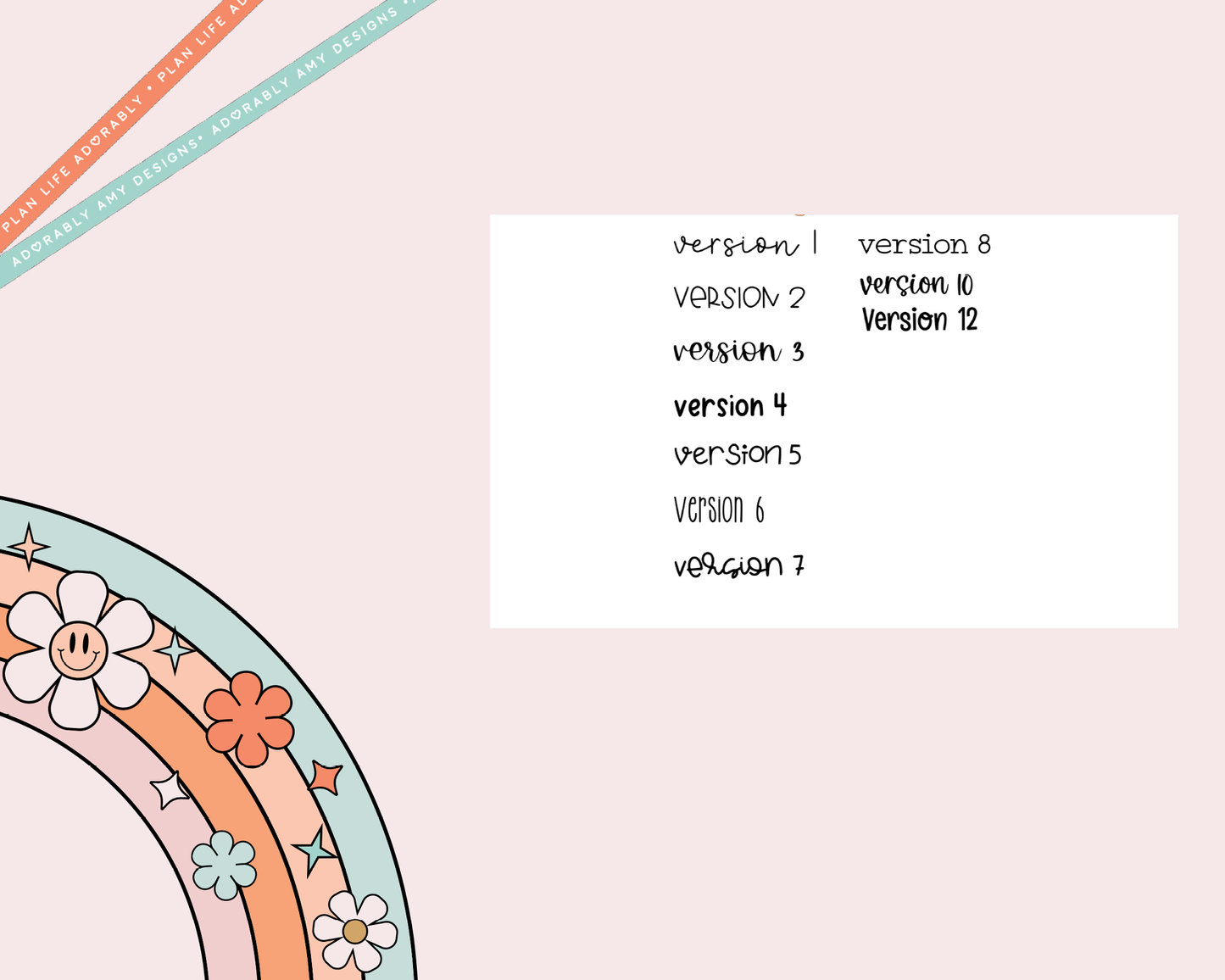 Tiny Text Overstock Bags