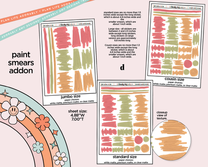 Talk Turkey to Me Weekly Kit Addons - All Sizes - Deco, Smears and More!