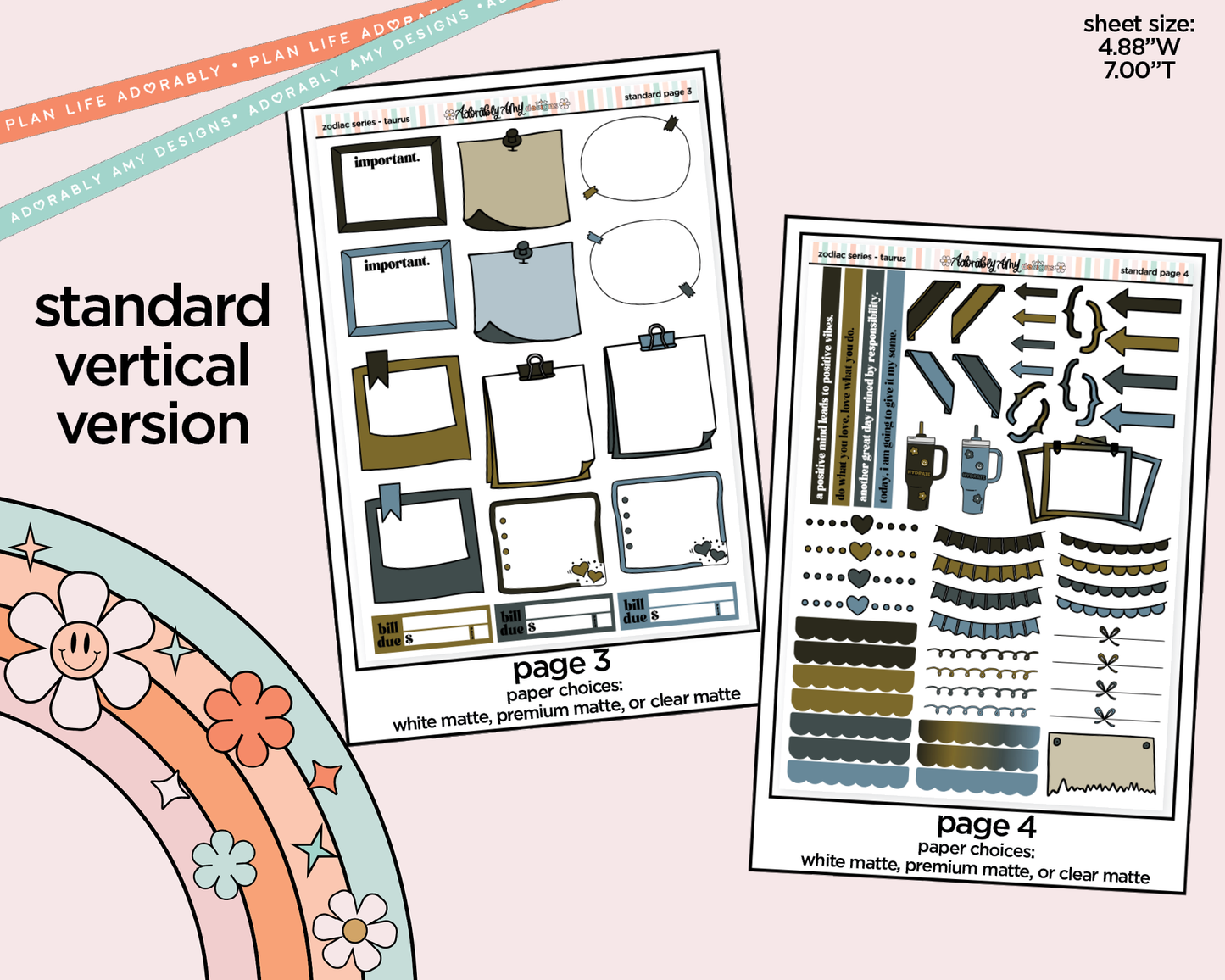 Zodiac Series - Taurus Standard Size Limited Edition Bundle