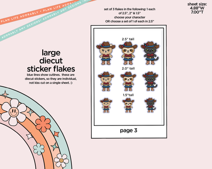 States Collection - Don't Mess With Texas Weekly Kit Deco Pages - All Sizes - Adorably Amy Designs