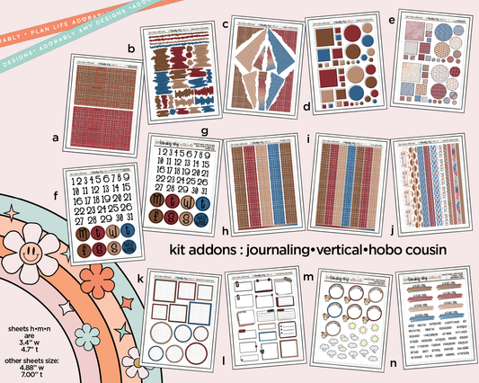 States Collection - Don't Mess With Texas Weekly Kit Addons - All Sizes - Strips, Smears and More! - Adorably Amy Designs