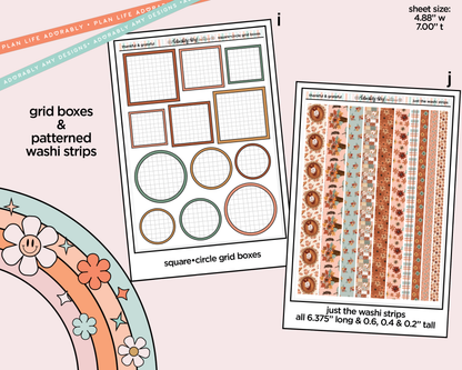 Thankful & Grateful Weekly Kit Addons - All Sizes - Strips, Smears and More! - Adorably Amy Designs