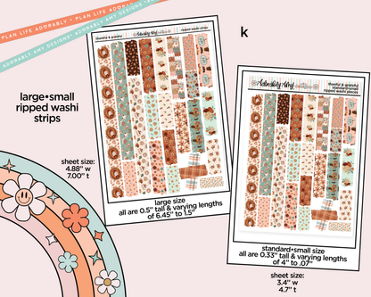 Thankful & Grateful Weekly Kit Addons - All Sizes - Strips, Smears and More! - Adorably Amy Designs