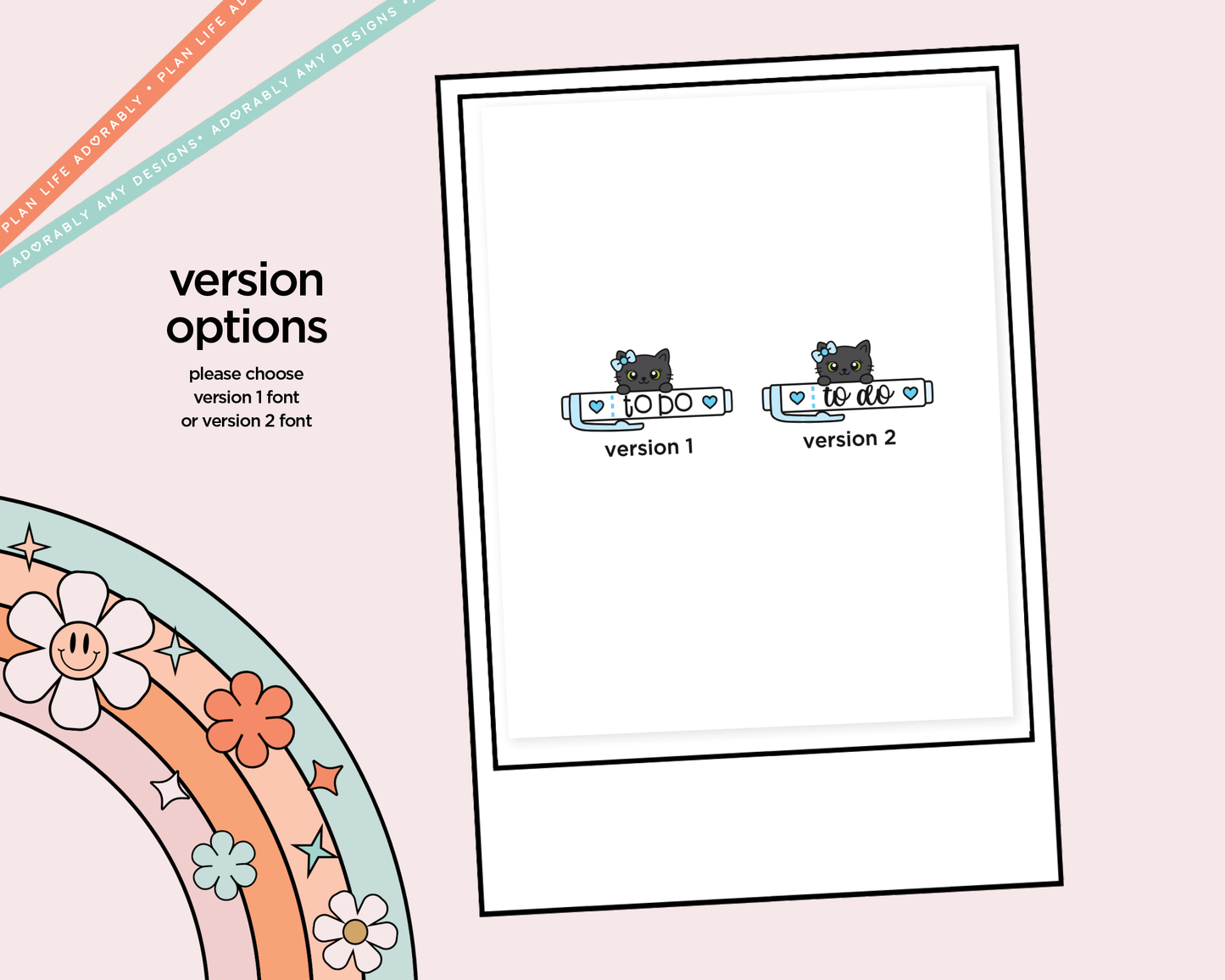 Toothless Cat To Do Highlight Decoration Character Planner Stickers - 3 Sizes Available