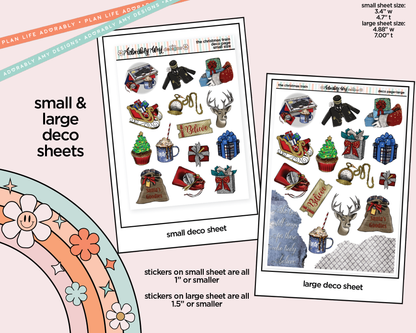 The Christmas Train Weekly Kit Deco Pages - All Sizes