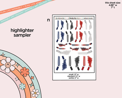 The Christmas Train Weekly Kit Addons - All Sizes - Strips, Smears and More!