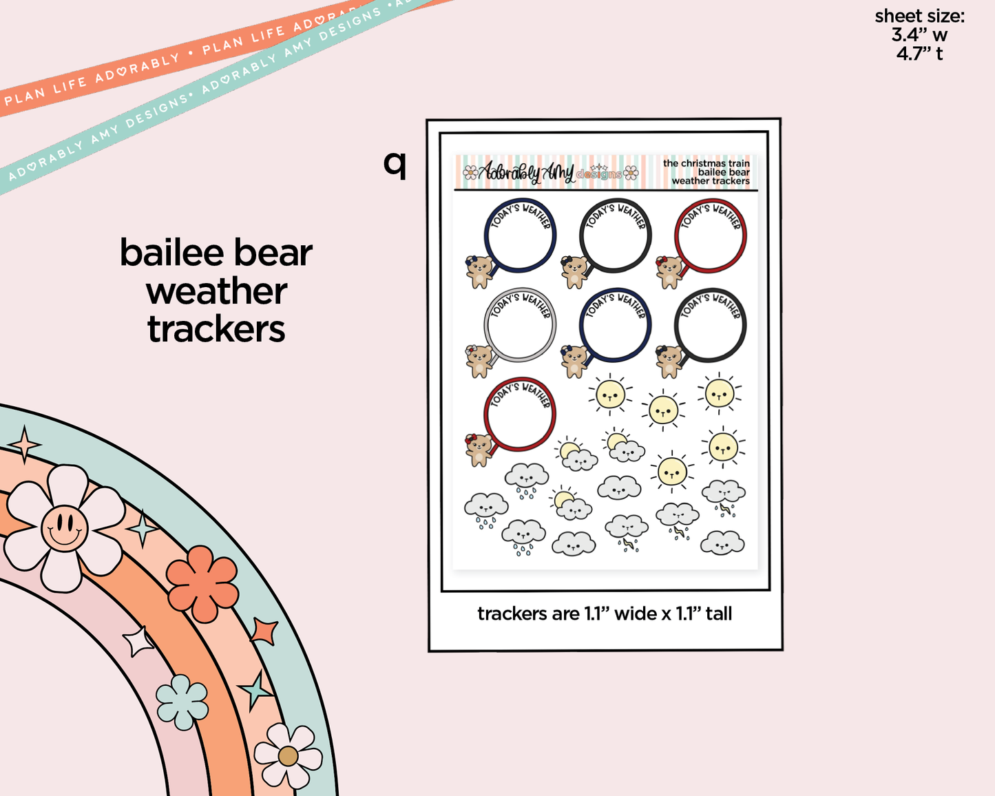 The Christmas Train Weekly Kit Addons - All Sizes - Strips, Smears and More!
