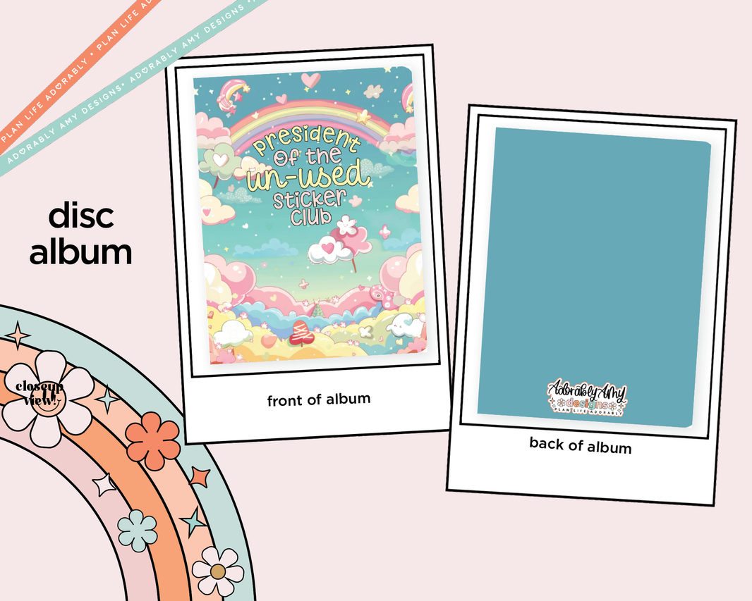 Sticker Storage Albums & Organizers – Adorably Amy Designs