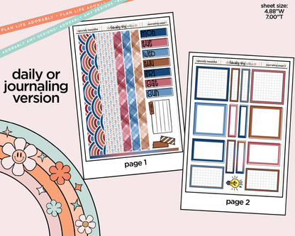 Journaling and Daily Planning Utah is Naturally Beautiful Planner Sticker Kit