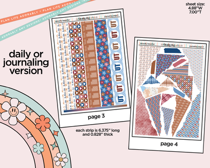 Journaling and Daily Planning Utah is Naturally Beautiful Planner Sticker Kit