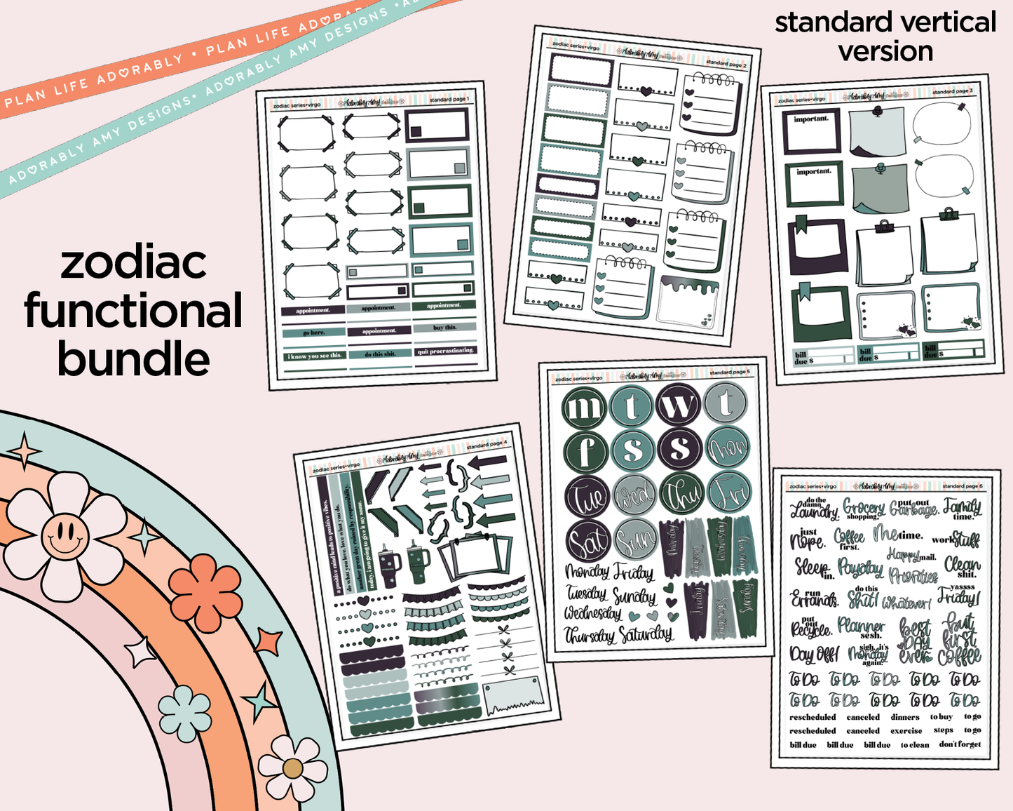 Zodiac Series - Virgo Standard Size Limited Edition Bundle