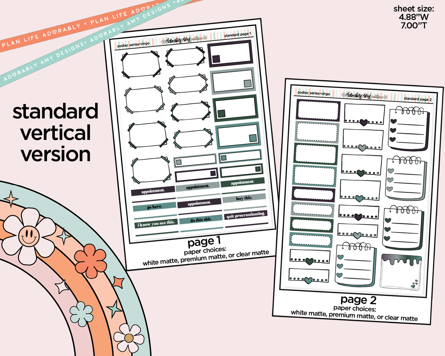 Zodiac Series - Virgo Standard Size Limited Edition Bundle