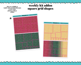 We Wish You a Merry Christmas Themed Weekly Kit Addons - All Sizes - Deco, Smears and More!