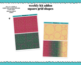 We Wish You a Merry Christmas Themed Weekly Kit Addons - All Sizes - Deco, Smears and More!