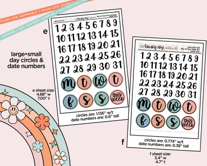 Welcome Fall Weekly Kit Addons - All Sizes - Strips, Smears and More!